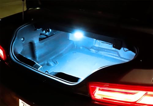 Lámpara LED iJDMTOY super brillante azul hielo para maletero miniatura 4