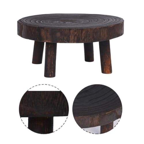 Support de plante en bois robuste pour surélever vos pots de fleurs - 6