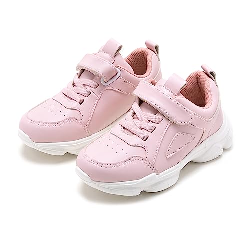 THEE BRON Tênis esportivo leve para caminhada e corrida para meninos e meninas, Am03 - rosa, 12 Litt