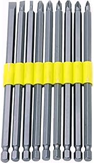 Rolson 30339 9 pc 150 mm Screwdriver Bit Set