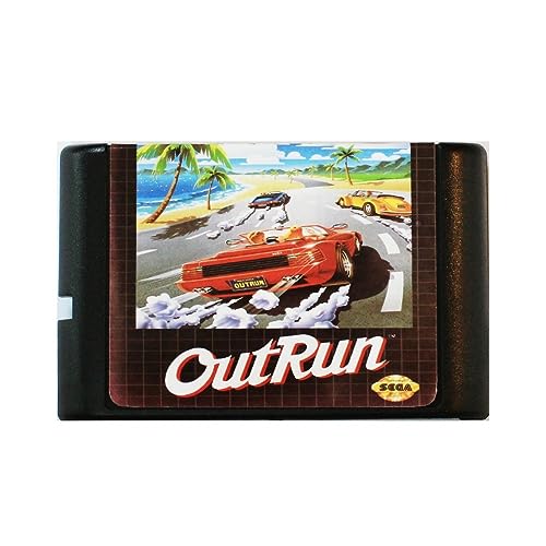 Tarjeta de juego MD de 16 bits Outrun para Sega...