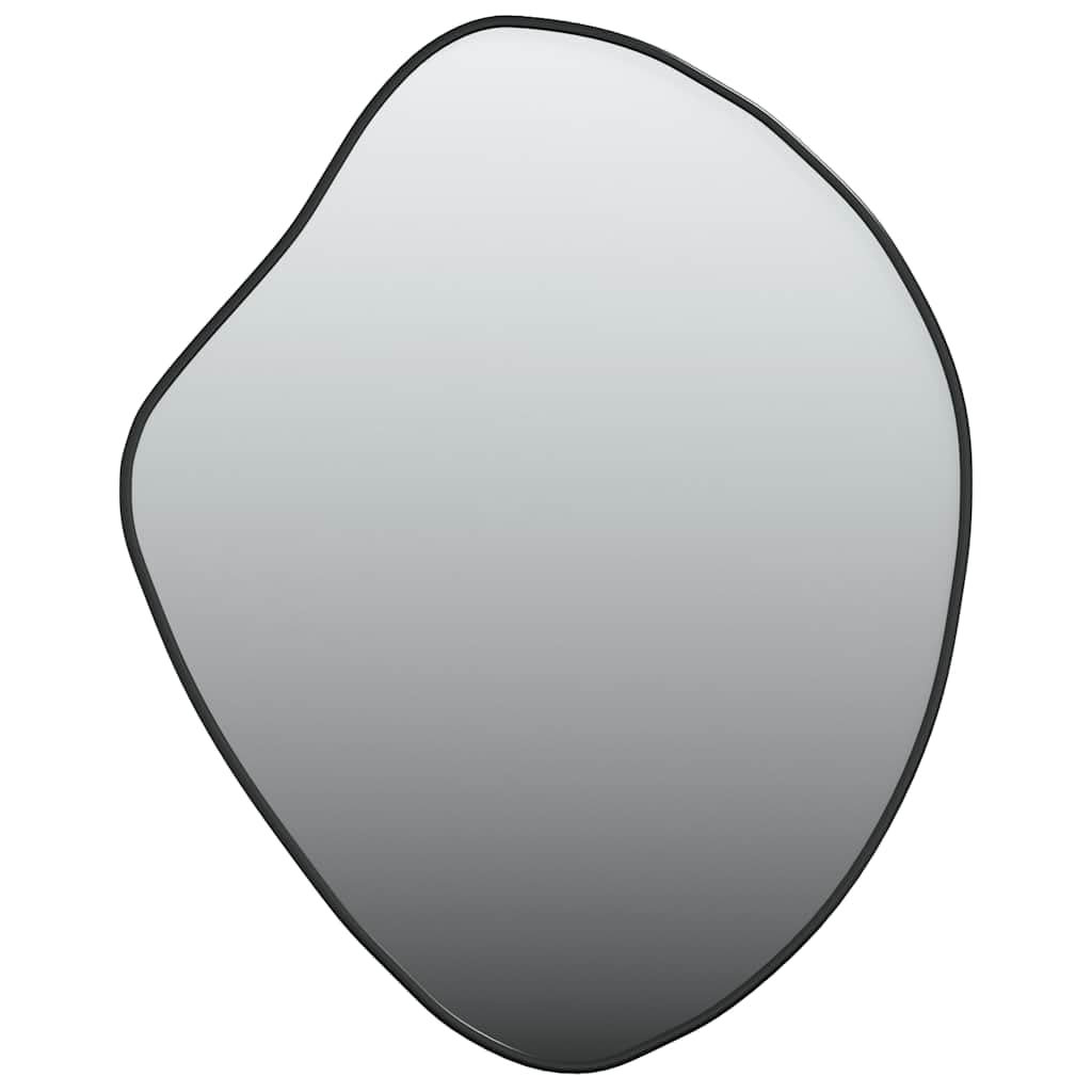 vidaXL Espejo de Pared Colgante Dormitorio Salón Sala de Estar Pasillo Tocador Comedor Cuarto de Baño Entrada Decoración Hogar Negro