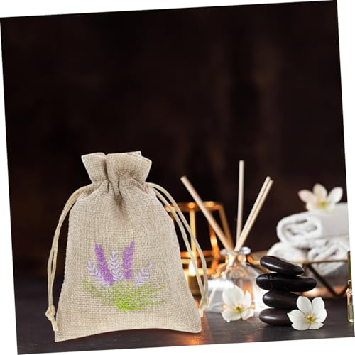 Bolsas de saco de lino para lavanda 5 piezas miniatura 6