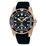 [セイコー] SEIKO プロスペックス PROSPEX ソーラーダイバーズ Solar Diver's 200ｍ SNE586P1 サファイアガラス メンズ 腕時計 ピンクゴールド×ブラック 海外モデル [並行輸入品]