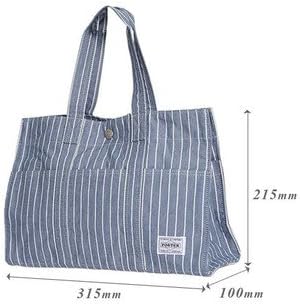 [ポーター] 吉田カバン ブルーストライプ トートバッグ 通勤 708-07154 ストライプ77(77)