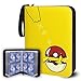 Sammelalbum für Pokemon Karten, Karten Hlater Buch, Kartenordner Reisetasche Schutzhülle Aufbewahrungstasche Box Hülle für Pokemon Sammelkarten, 50 Seiten 400 Karten, GX VMAX