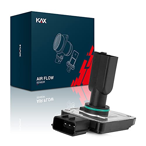 KAX Mass Air Flow Sensor 245-2135 22680-5J000 MAF Sensor Original Equipment Replacement Mass Air Flow Sensor Compatible with Pathfinder QX4 Frontier Villager Quest Xterra