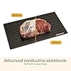 Cuisinart BBQ Defrosting Tray, Conductive Aluminum Rapid Thaw Plate for Frozen Meat, Quick Defrosting Tool that Preserves Natural Flavors, Non Stick Easy to Clean Kitchen Gadget & Grilling Accessories #2