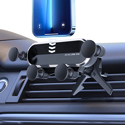 OFFCURVE Phone Mount for Car Vent, 2023 Upgraded Clip Cell Phone Holder Car Hands Free Cradle in