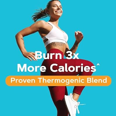 GNC Total Lean | حرق هز ، مسحوق البروتين | إرضاء الجوع ، مزيج البروتين العالي ، ثبت لحرق 3X المزيد من السعرات الحرارية | الفراولة | 16 حصة