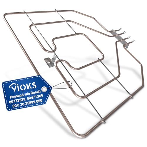 Elemento calefactor de repuesto para 00773539 773539, calentador superior para horno Siemens/Neff/Constructa/Balay