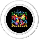 Zoom IMG-1 mama autism awareness coquette bow Zoom IMG-1 mama autism awareness coquette bow