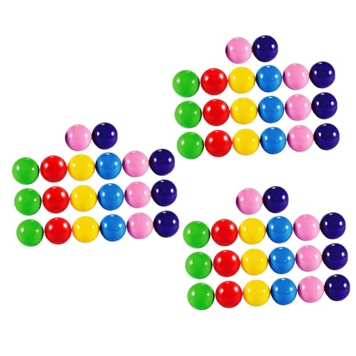 VICASKY 60pcs Colorful Raffle Game Pong for Party Activities Drawings and Events Smooth for Easy Handling and Lightweight Design