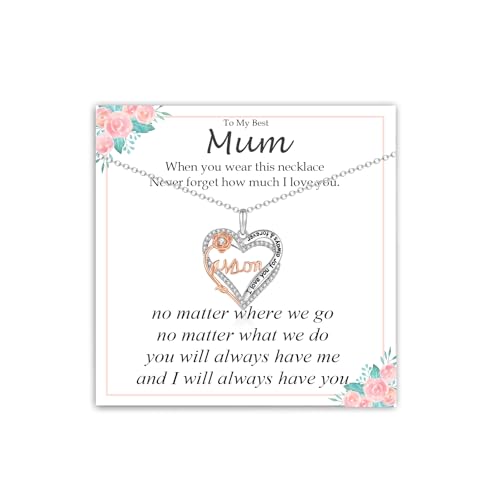Collier cœur rose argent bijou d'exception cadeau maman et femme