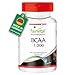 Produktbild Fairvital | BCAA 7000-300 Kapseln - HOCHDOSIERT - essenzielle Aminosäuren - Leucin + Valin + Isoleucin - VEGAN - hochdosiert
