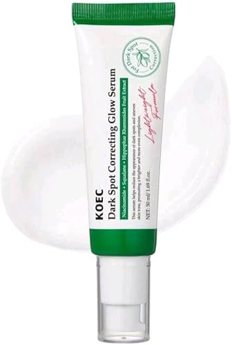 Dark Spot Correcting Glow Serum - Activated Niacinamide for Hyperpigmentation, Brightening and Moisturizing Skin with Squalane and Calendula, Ideal for Even Skin Tone and Radiance