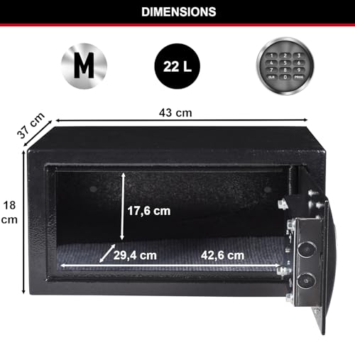 Coffre-fort à Code Master Lock Combinaison Electronique contre le Vol de Bijoux - 6