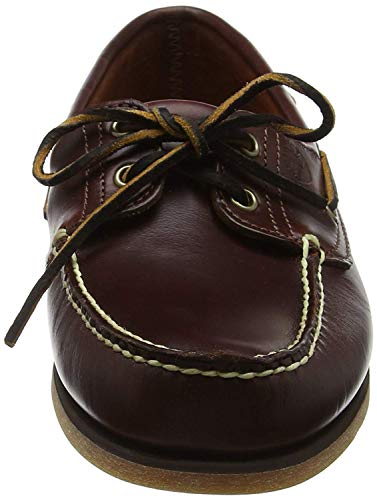 Timberland Men's Classic 2-Eye Boat Shoe, Rootbeer/Brown, 11 M