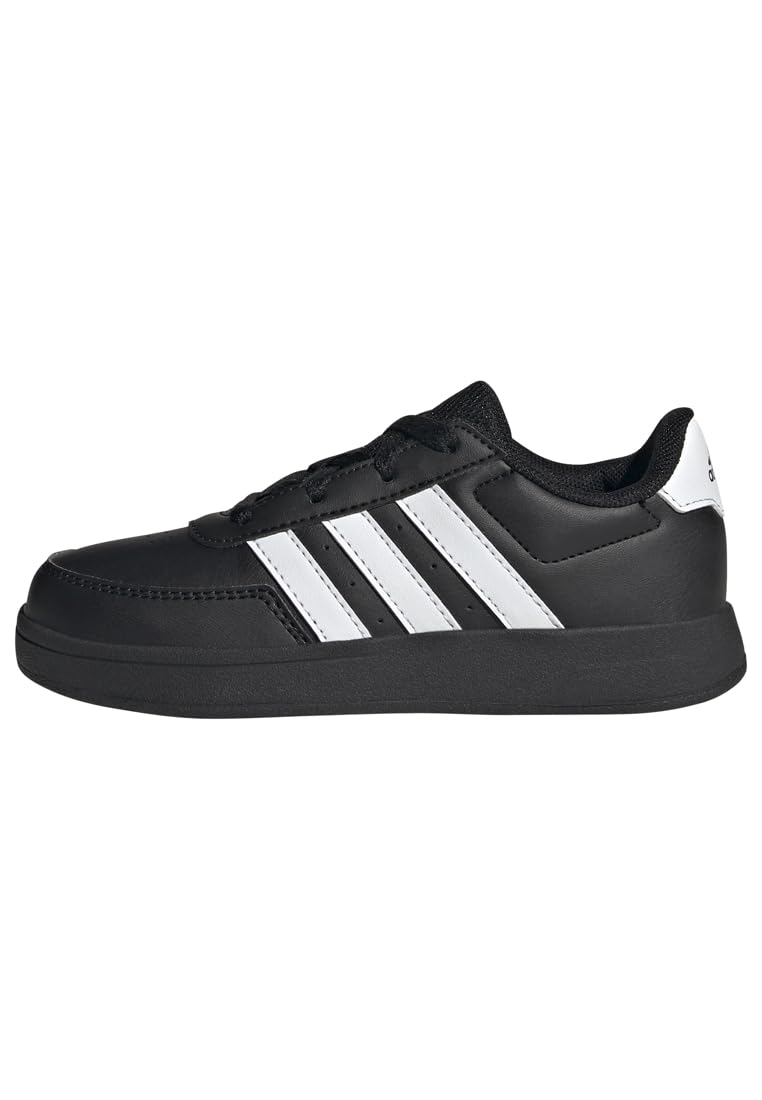 adidas Unisex Kids Breaknet Lifestyle Court Lace Shoes, core Black/Cloud White/Cloud White, 11 UK Child