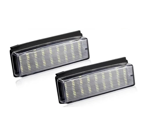 Luz de matrícula LED para Mazda MX5 Miata MK3 NC 2006-2015 bombilla blanca 6000K 1