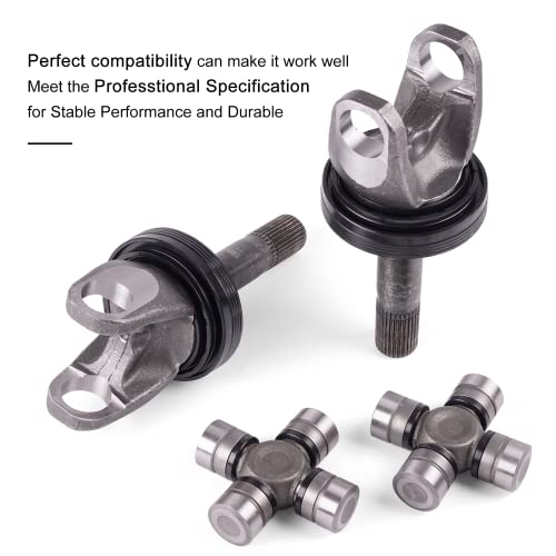 550759 2002692 Outer Front Axle Stub Shaft U Joint Bearing & Seal Kit Fits For 1998-2004 Ford F250 F350 Excursion Super Duty For Dana 50/60 Outer Axle Stub Shaft/Master Seal Kit #TOP1