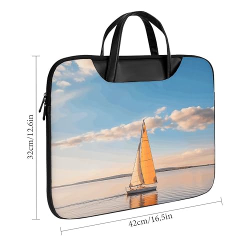 Bolso de hombro para laptop impermeable 17 pulgadas miniatura 3