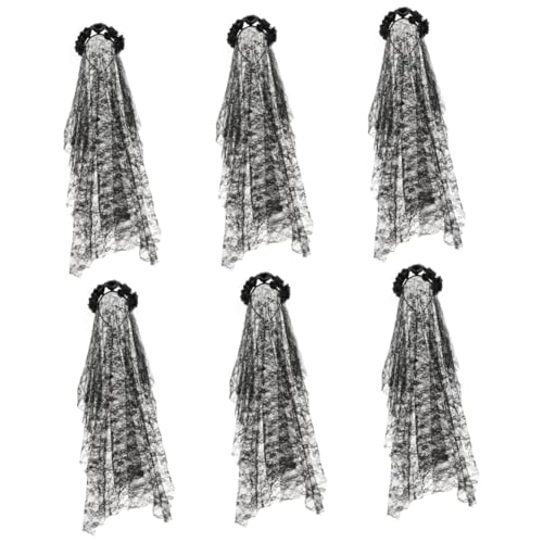 Bandeau de fleurs roses avec voile léger pour un confort de costume durable