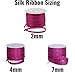 Threadart 4mm Silk Ribbon Set - Romantic Shades - Seven Spool Collection - 100% Pure Silk Ribbon - 10m (11yd) Spools - 77 Yards of Ribbon