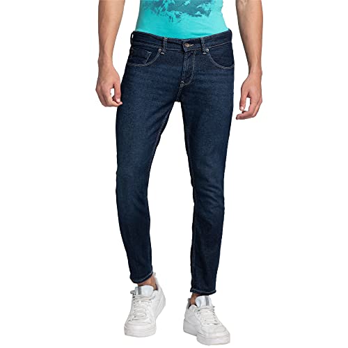 Spykar Men’s Solid Slim Fit Jeans