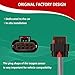 NECATUO 250-241199 (Set of 2) Air Fuel Ratio O2 Sensor Compatible with Ford F-150/Expedition 18-21 Mustang 18-22 Transit Connect 19-21 & Lincoln Navigator 19-21 2.0L 2.3L 3.5L Replaces 250241199