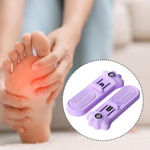 Ejercitador de pies para arcos, 1 par, morado miniatura 4