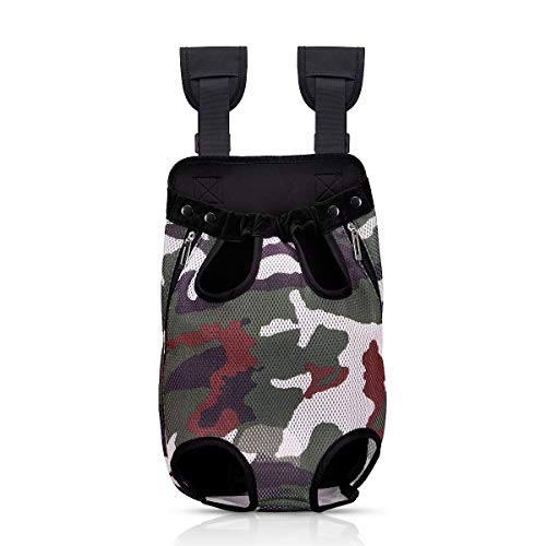 Bwiv Mochilas para Perros Prepositiva para y Gatos Mascotas Cachorros Portatíl Seguro