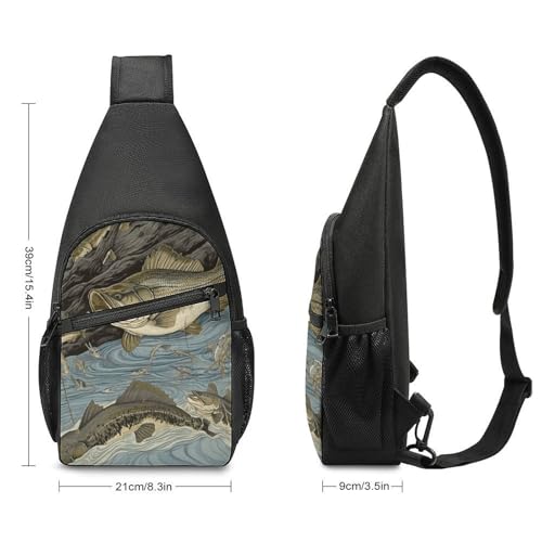 Bolso Sling Ligero para Senderismo y Viaje miniatura 2