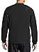 Joe's USA Men's Athletic All Sport V-Neck Raglan Wind Shirt-2XL-Black/Graphite Grey