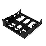 Kingwin SSD Hard Drive Mounting Kit Internal, Convert Any 3.5” Solid State Drive/HDD Into One 5.25 Inch Drive Bay. Mounting Screws Included, Quick and Easy Installation [HDM-228]