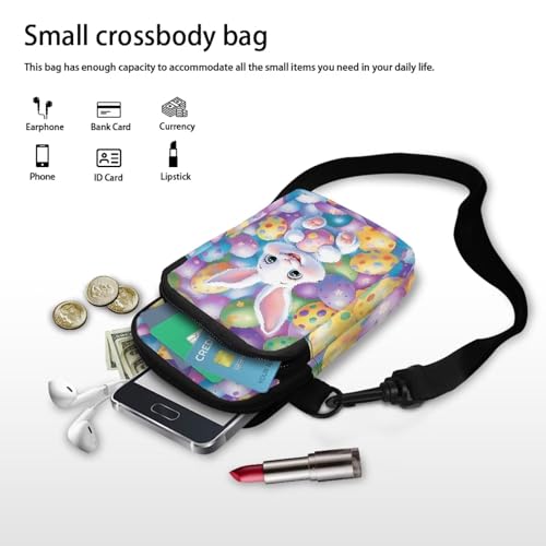Crossbody Cell Phoen Bag Purse for Women Girls Lightweight Wallet Clutch Shoulder Bag3