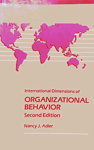 International Dimensions of Organizational Beha... 0534922740 Book Cover