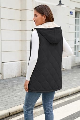 Women Long Puffer Vest - image 7