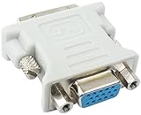 A saber: se coloca en el conector DVI de la tarjeta de video para poder hacer una conexión en un monitor VGA