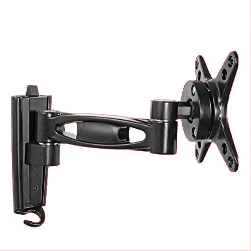 TV-Wandhalterung - Universal Tilt Swivel Cantilever Ever für 13"- 32" -LCD-Plasma-LED-3D-4K-OLED-QLED-Fernseher ， Bis Zu 18 Kg ， Schwarz