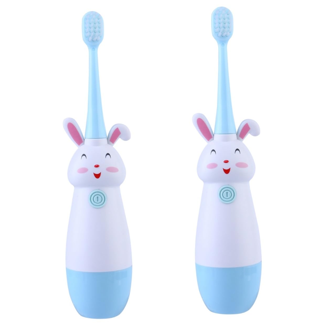SHERCHPRY 2 Set spazzolino elettrico per spazzolino denti sonic vibra spazzolini da denti spazzolino elettrico abs spazzolino a setole addominali Blue