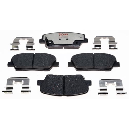 Image of Raybestos Element3 Automotive Replacement Rear Brake Pad Set for Select Kia, Hyundai (EHT1284H)