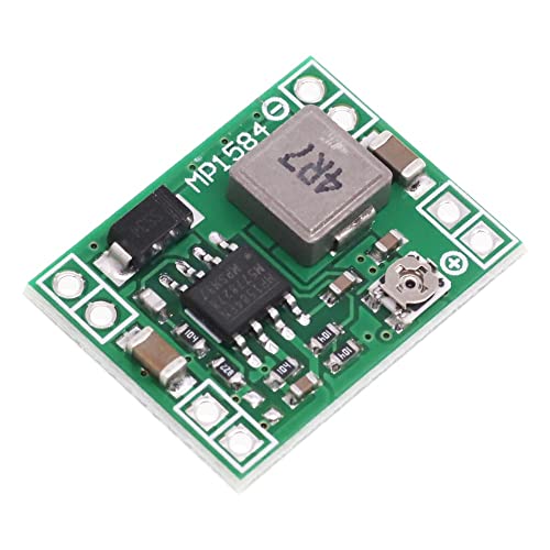 DollaTek MP1584EN Ultra pequeño CC-CC de Potencia 3A Descender módulo Ajustable Buck convertidor de 24V a 12V 5V 9V 3V para Arduino