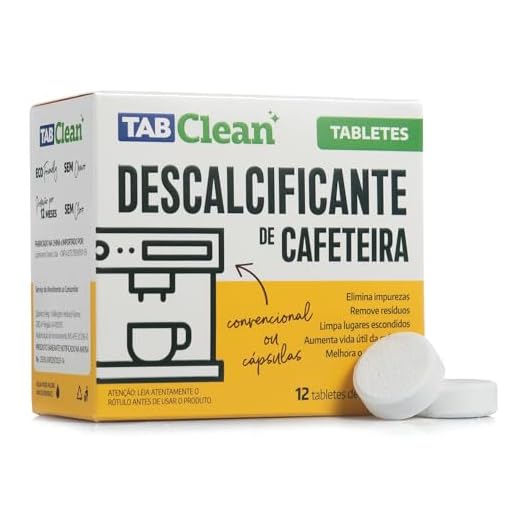 Descalcificante Tabletes para Café Expresso