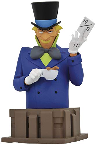 DIAMOND SELECT TOYS Batman The Animated Series: Mad Hatter Resin Bust, Multicolor