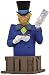 DIAMOND SELECT TOYS Batman The Animated Series: Mad Hatter Resin Bust, Multicolor