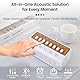White Noise Machine | Shiawase Sounds of Nature Box | Tragbare Schlaf-Sound-Maschine Baby Erwachsene | 8 Naturgeräusche Mixer-Optionen Bluetooth-Lautsprecher | Schlafen Büro Yoga (weiß/Holzmaserung)