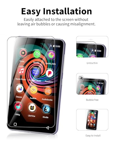 Displayschutzfolie für Innioasis G3 Audio-Player, verschleißfest und hochauflösend, kratzfest, Anti-Fingerabdruck, 2 Stück