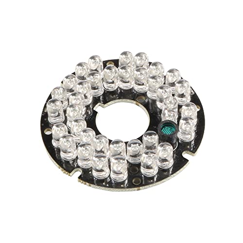 uxcell CCTV CCD Security Camera Infrared IR 36 Led Illuminator Lamp Bulb Board Plate