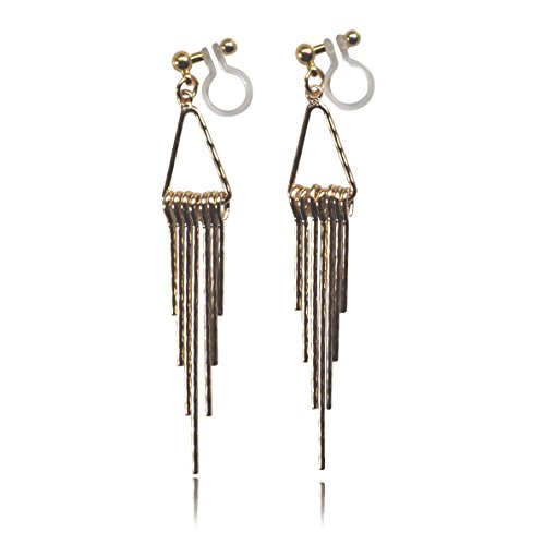 Miyabi Grace Laiton boucles d'oreilles clips invisibles haut de gamme